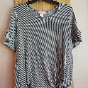 C’lavie striped blouse.